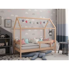 Children's bed Scandi, ivory